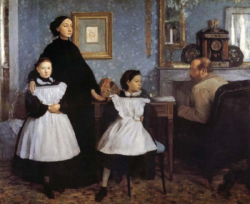 Edgar Degas Belury is family Sweden oil painting art